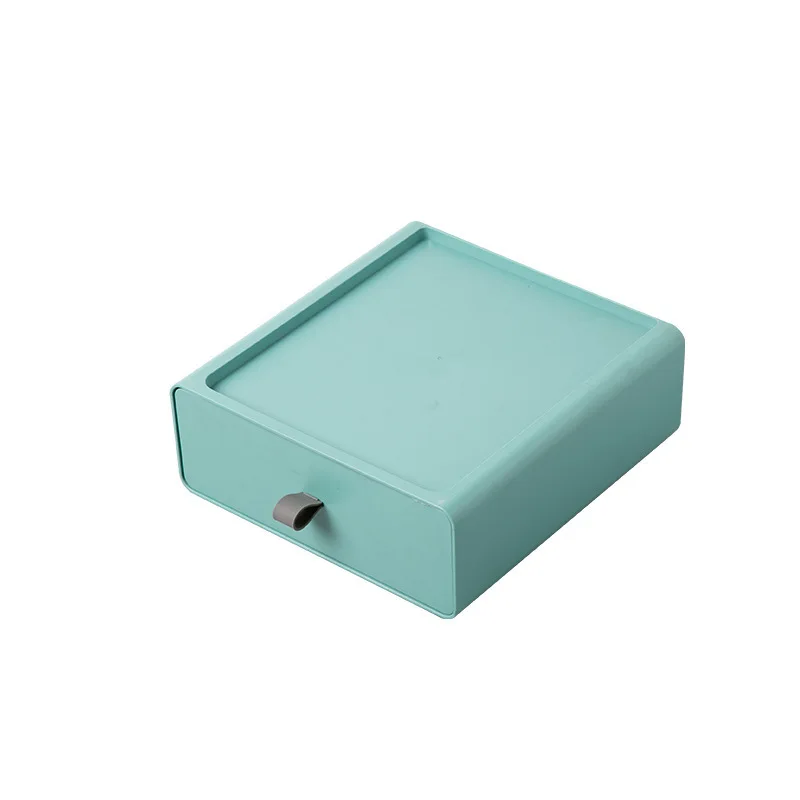 

Simple drawer type storage box desktop superposition cosmetics sundry storage box office stationery