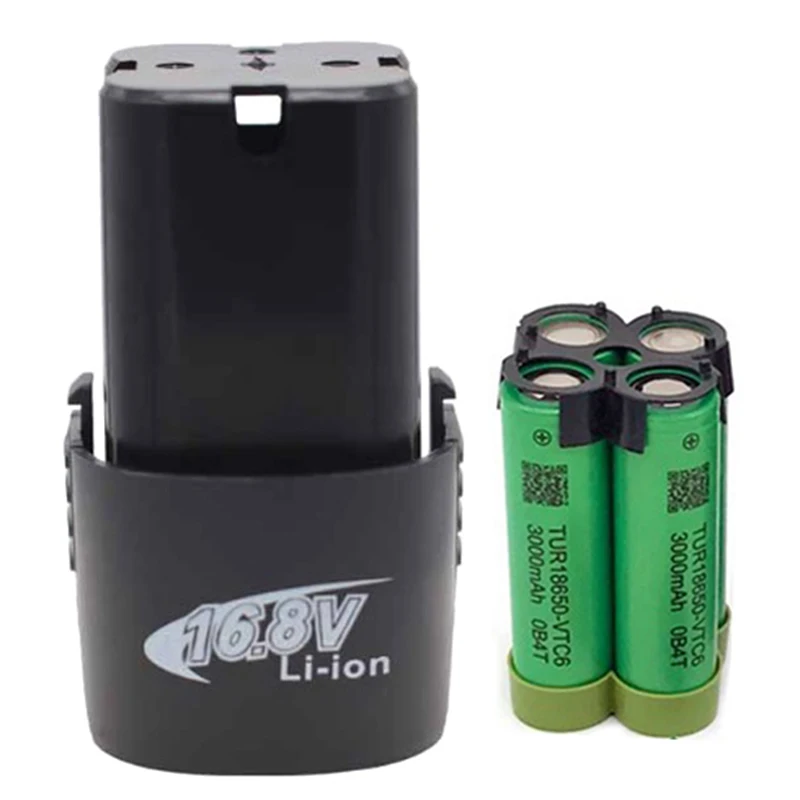

1Pc Lion Battery Storage Box Case For 16.8V Circuit Board 18650 Li-ion Battery
