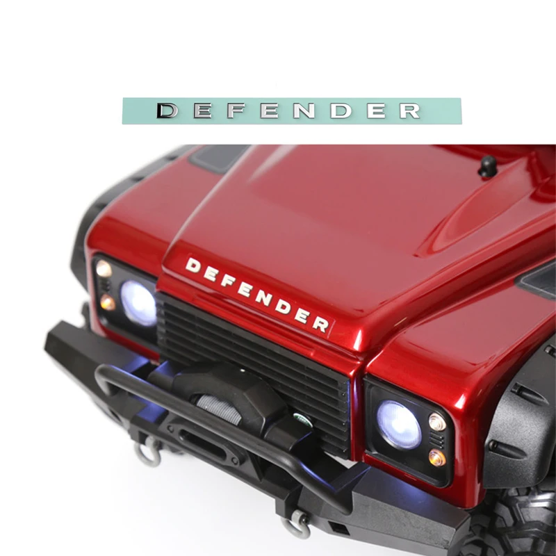 

Applicable to 1:10 TRX4M Defender D90 D110 RC remote control car metal sticker