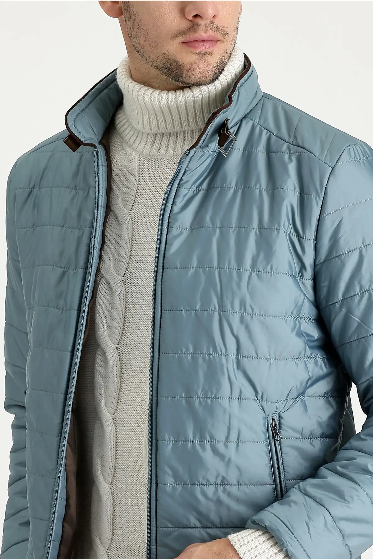 Super Slim Fit Quilted Sport Jacket