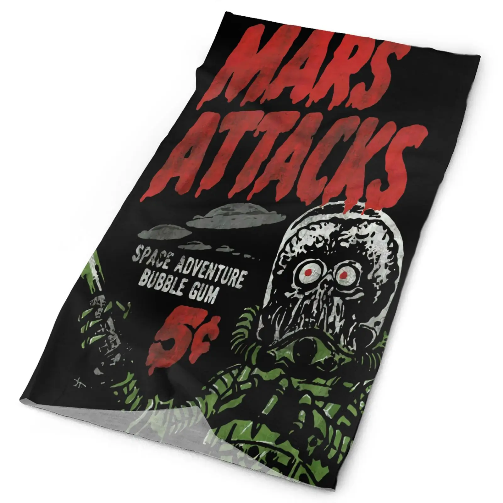 

Лицензированная Мужская бандана Mars Attack Space Adventure, женские шарфы, маска, лыжный мужской шарф, маска, шлем для лыж