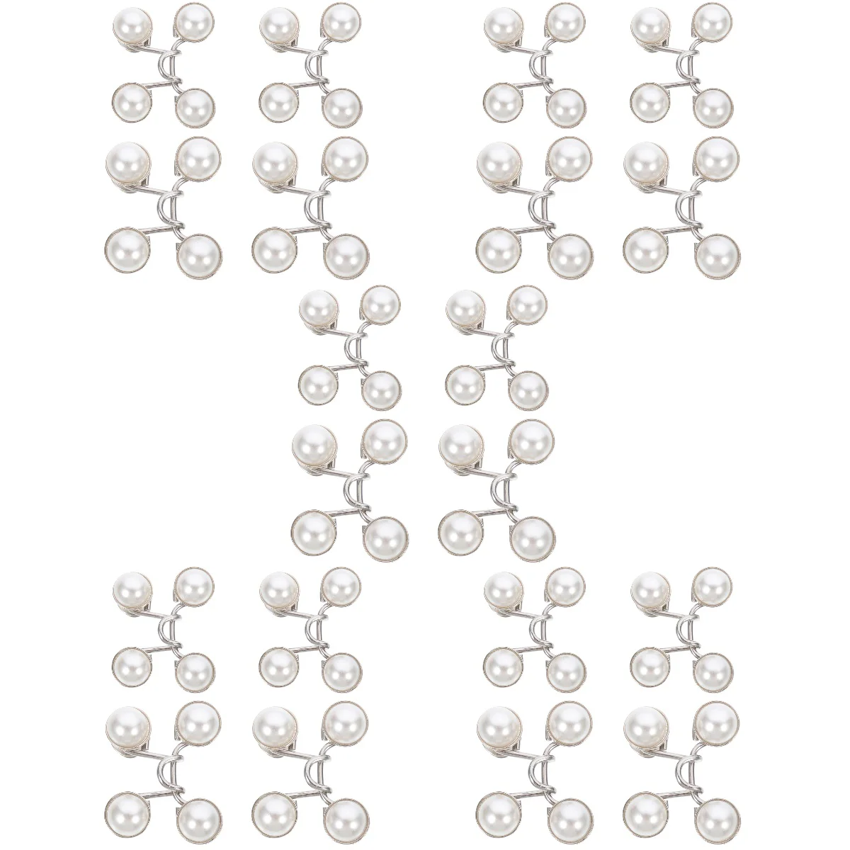 

20 pcs Button Adjustable Pant Waist Tightener Jean Jeans Buckle Sweater Cardigan Clip for Girls