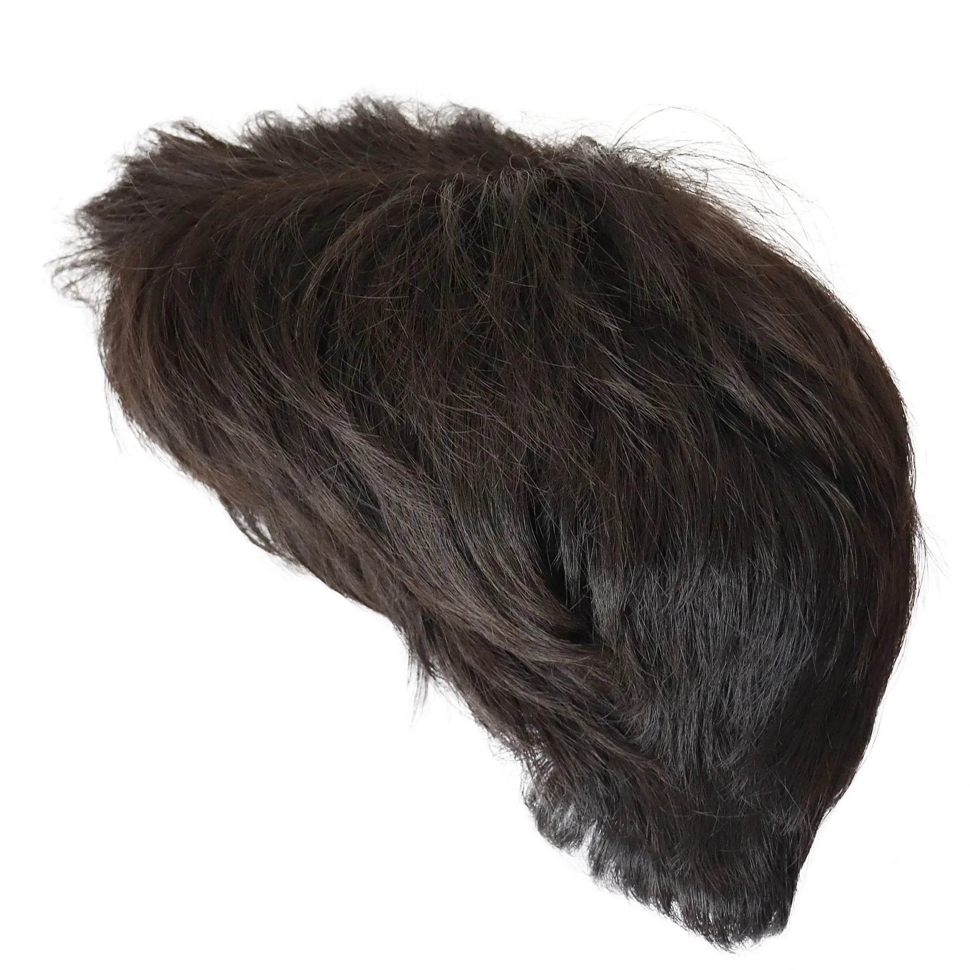 Мужской парик GNIMEGIL короткие прически синтетический для мужчин бразильские