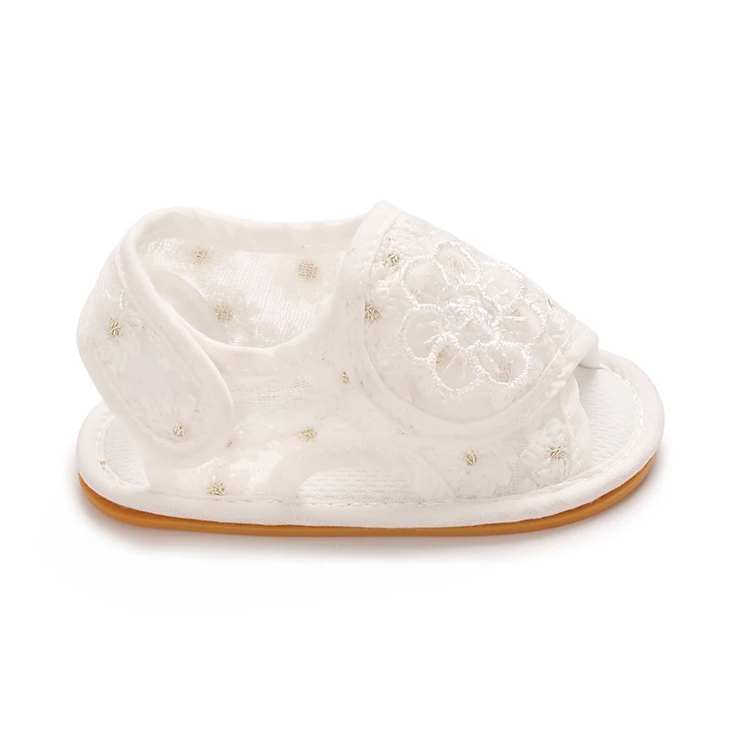 Дышащие сандалии для малышей с вышивкой девочек 0-1 года