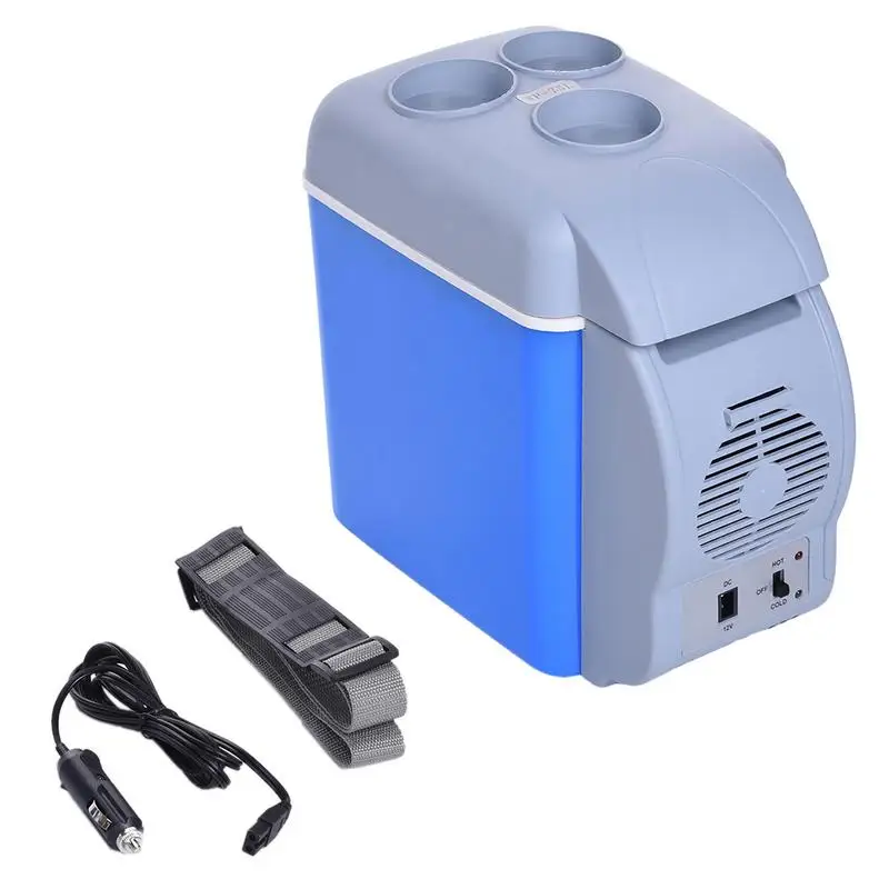 

7.5L Car Fridge Cooling Warming Refrigerators Freezer C ooler Travel Warmer Mini Portable Auto Refrigerator For Outdoor Travel