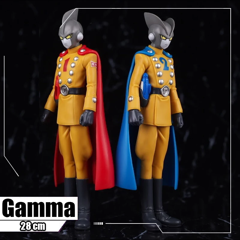 

28CM Anime Dragon Ball Super Super Hero Gamma 1 Gamma 2 DXF Figurine Pvc Action figure Collection Model Toy for Children Gifts