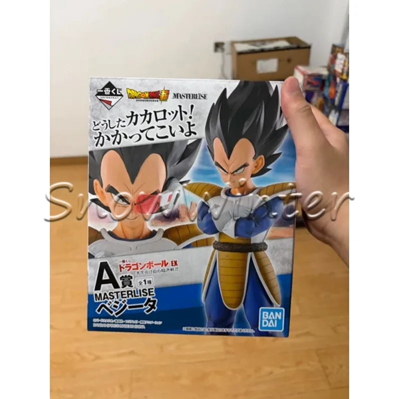 Фото В наличии: 100% оригинальная фигурка Bandai Ichiban Kuji Ultimate Battle Super Showdown Vegeta Goku, коллекционная модель. №1