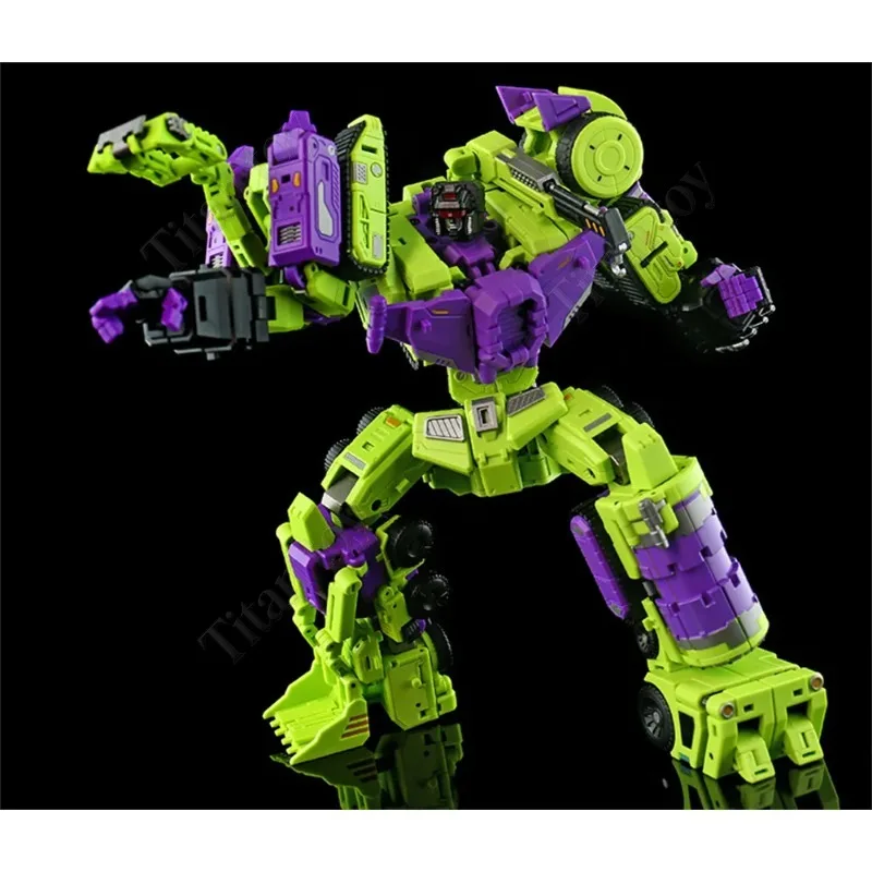 Фото В наличии: Полный набор фигурок-трансформеров ABC MICRO COSMOS MC-02 MC02 Devastator RIKI-OH Scraper Hook Mixmaster DW (мультяшные персонажи) №5