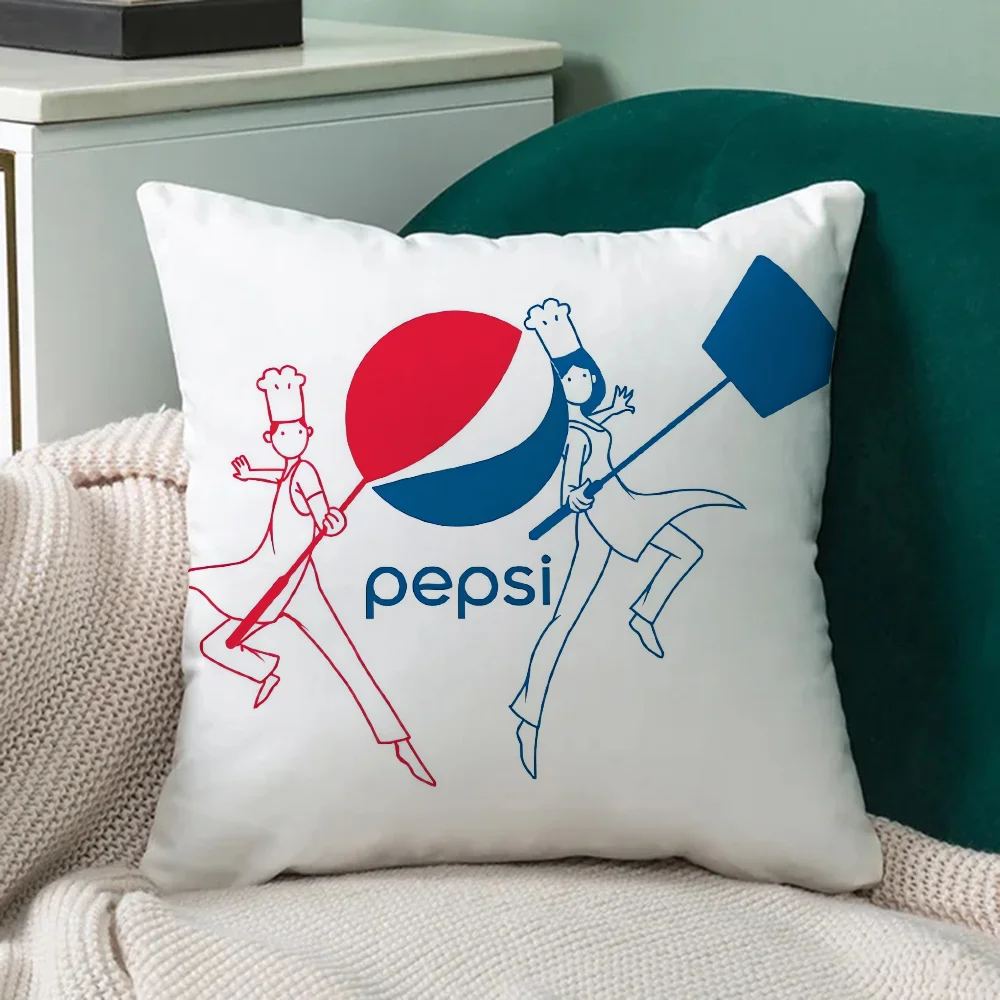 Pepsi-Cola Декоративные Чехлы На Подушки Осенняя Тема Квадратные Для Дивана