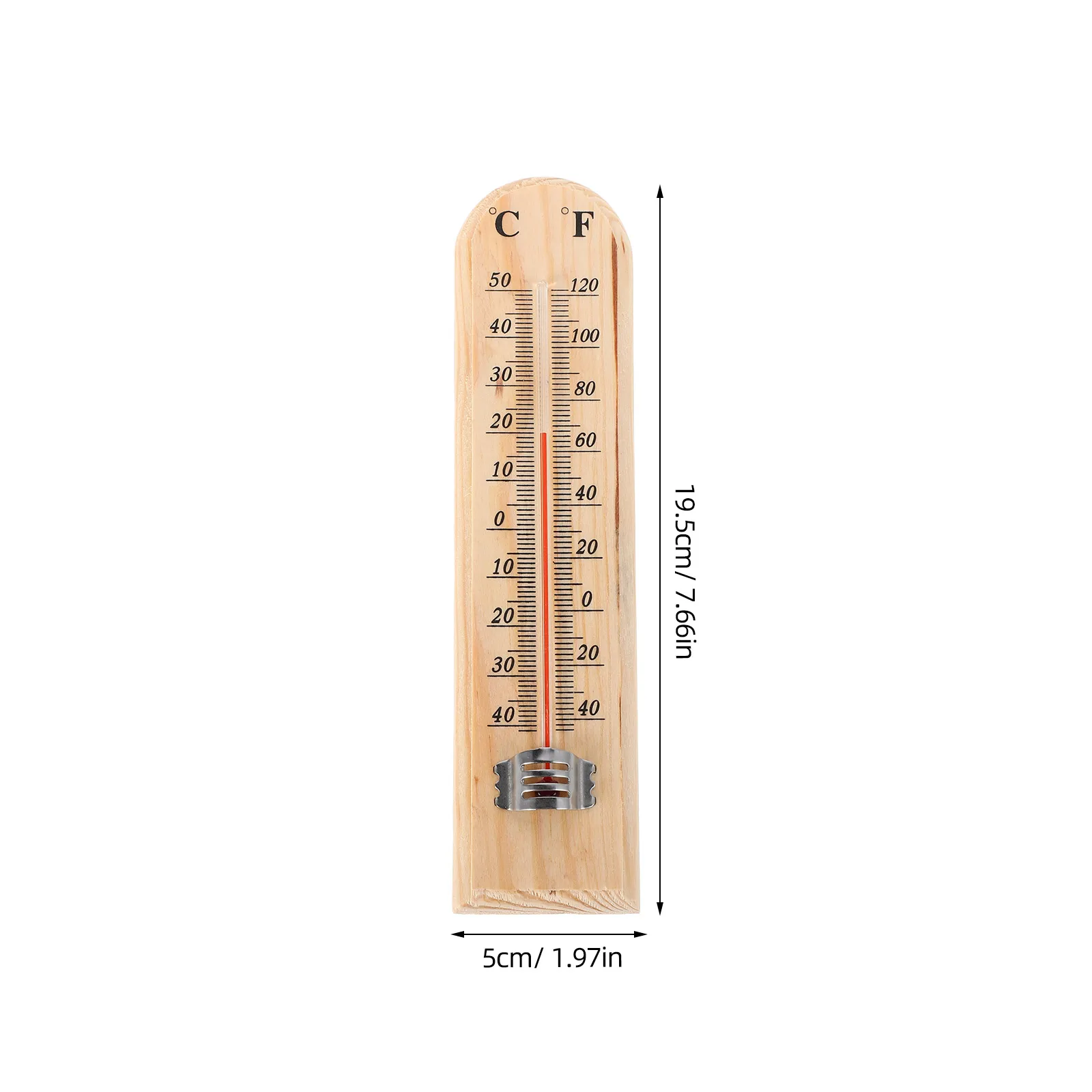 Настенный термометр для винного погреба из дерева