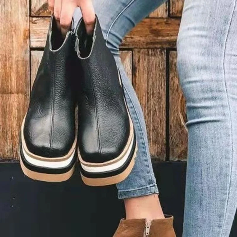 New Winter Wedges Women Boots 