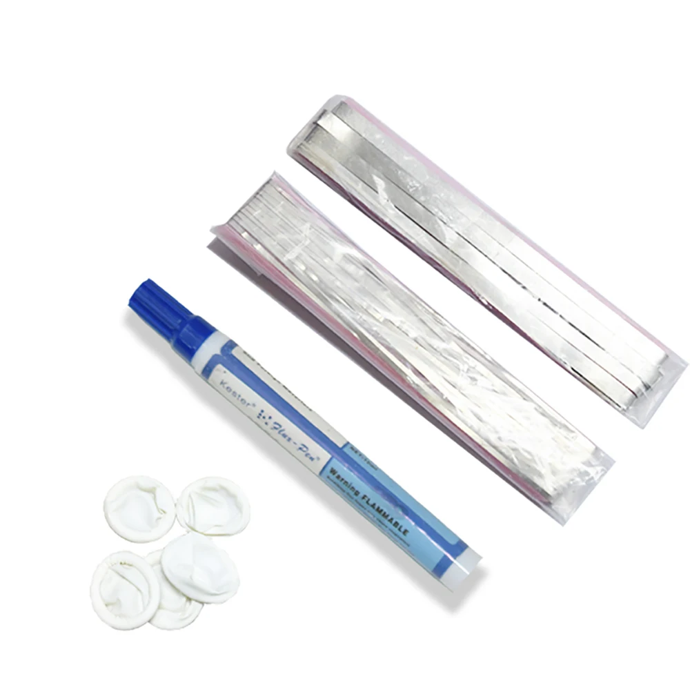 

Solar Cell Tabbing Wire Kits 20M PV Ribbons Solder with 2M Busbar Wire Tape and 1Pcs Flux Pen For DIY Solar Panel
