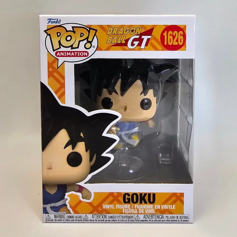 Фото Фанко Поп! Оригинальный Dragon Ball GT Гоку # Виниловая фигурка 1626 - Коллекционная аниме-фигурка, украшение для рабочего стола, игрушка, подарок, в наличии №1