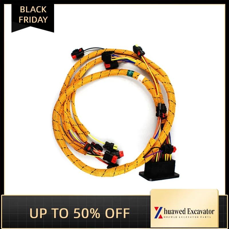 Детали экскаватора для двигателя 310-9688 3109688 312d 313d C4.2 538-2059 5382059 жгут проводов