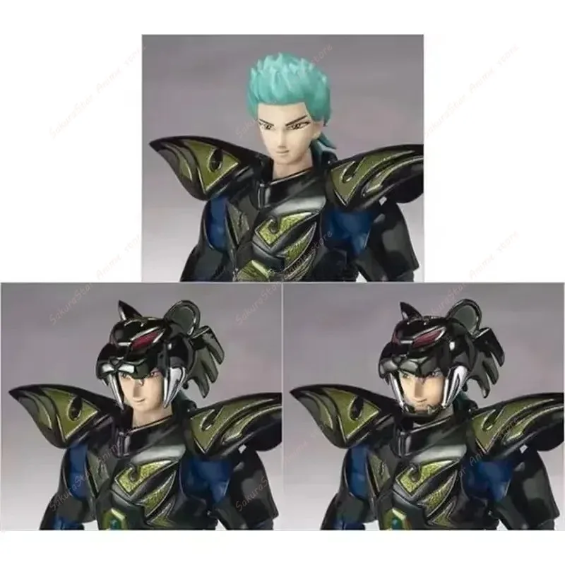 Фото В наличии: Фигурка аниме-персонажа Bandai Saint Cloth Myth EX Nordic God Warrior Zeta Black Tiger Syd & Fafnir Odin Seiya, подвижная, с шарнирами. №3