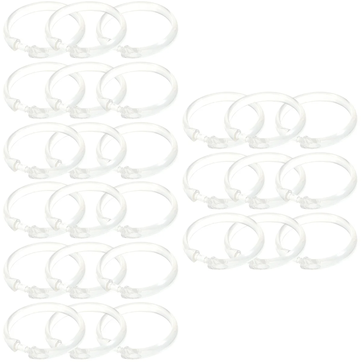 36 Curtain Ring Snap Closure Curtain Hook Bathroom Ring