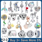 Оригинальный подвеска в виде сердца мечты, подходит для оригинального браслета Pandora, Изящные Ювелирные изделия, сделай сам, подарок