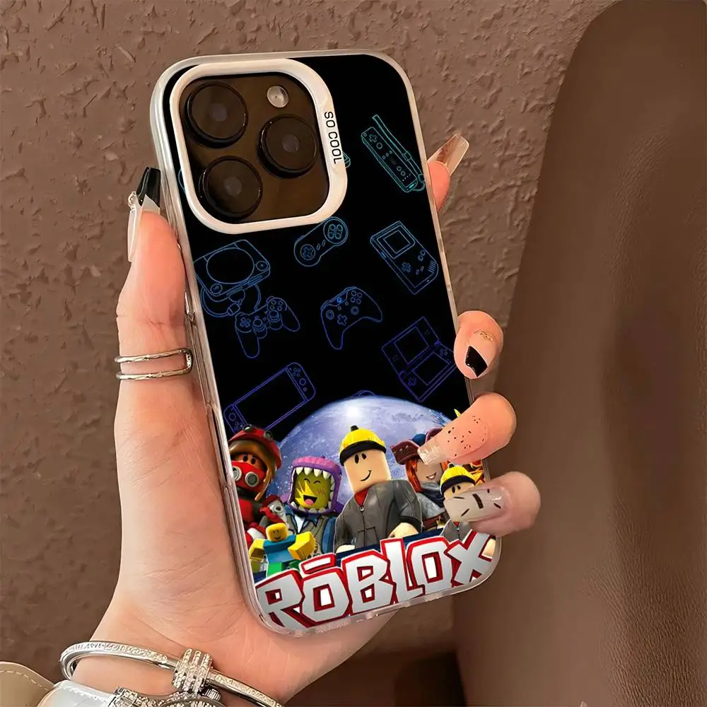 Фото Чехол для телефона Hot Game Robloxs для Samsung Galaxy A37 A57 A17 A07 A16 A06 A35 A55 A25 A05S A15 A56 A54 A36 A34 A24 A26 4G 5G №1