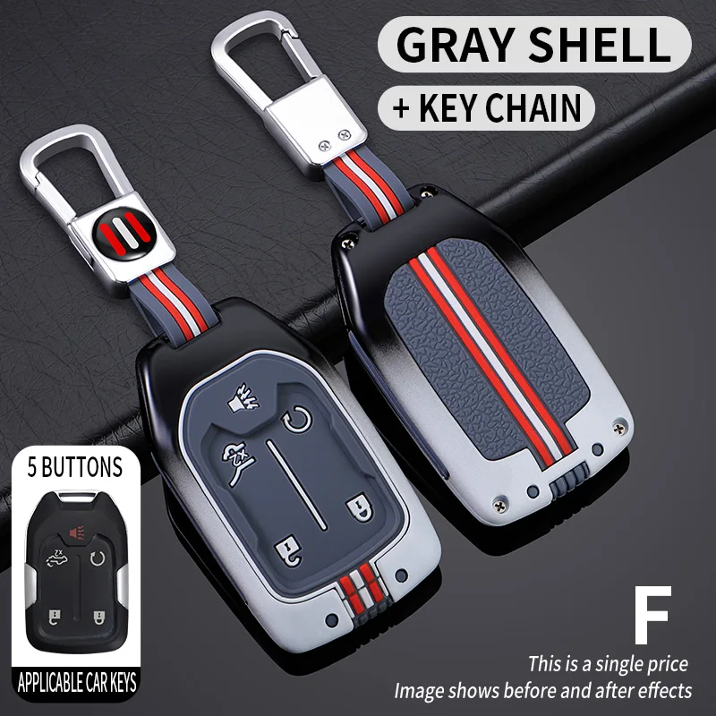 

Корпус автомобильного ключа с дистанционным управлением из цинкового сплава для CHEVROLET Silverado GMC Sierra 1500, 2500HD, 3500HD, Land надлежащего качества, 2020, 2021, 2022