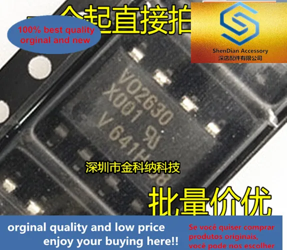 

10pcs only orginal new VO2630-X007 VO2630 VO2630-X001 SOP-8 SMD Optocoupler