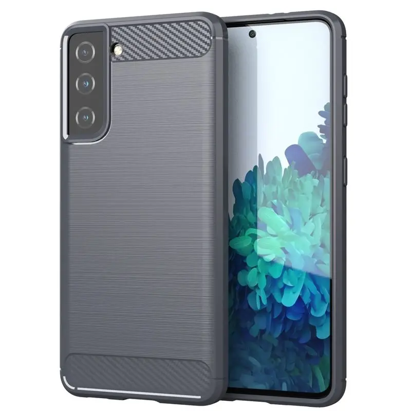 

Suitable For Samsung Galaxy S21 Light Luxury Edition AntiDrop Phone Case Brushed Anti Drop Protection Soft Shell Cover
