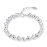 2022 hollow lucky beads 925 sterling silver womens bracelet delicate yet elegant can be a gift for girlfriends