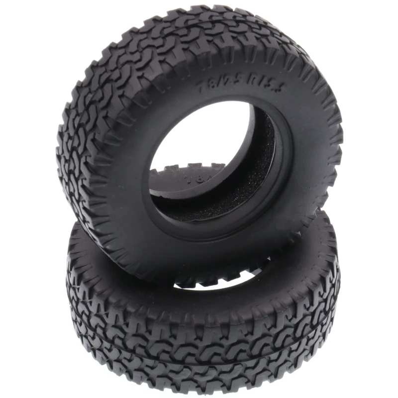 

4PCS 1.55 Inch Rubber Tires for 1/14 Rm8 Baja RC Rock Crawler Remote Control Car Tyres