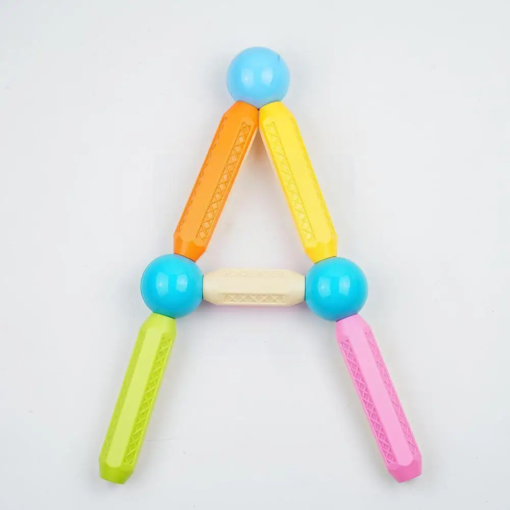 

Детская игрушка, строительные блоки, магнитные палочки, большие подходящие подарки, цветной Размер, рождественские детские Q8f0