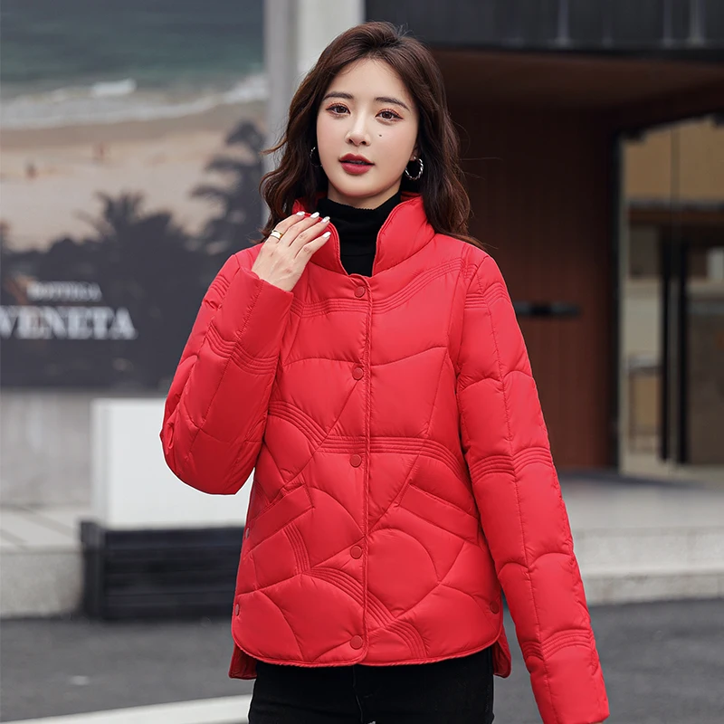 Women's Winter Jacket Parkas Short 2022 New Fashion Women's Winter Coat Down Jacket Outwear Basic Jacket Women