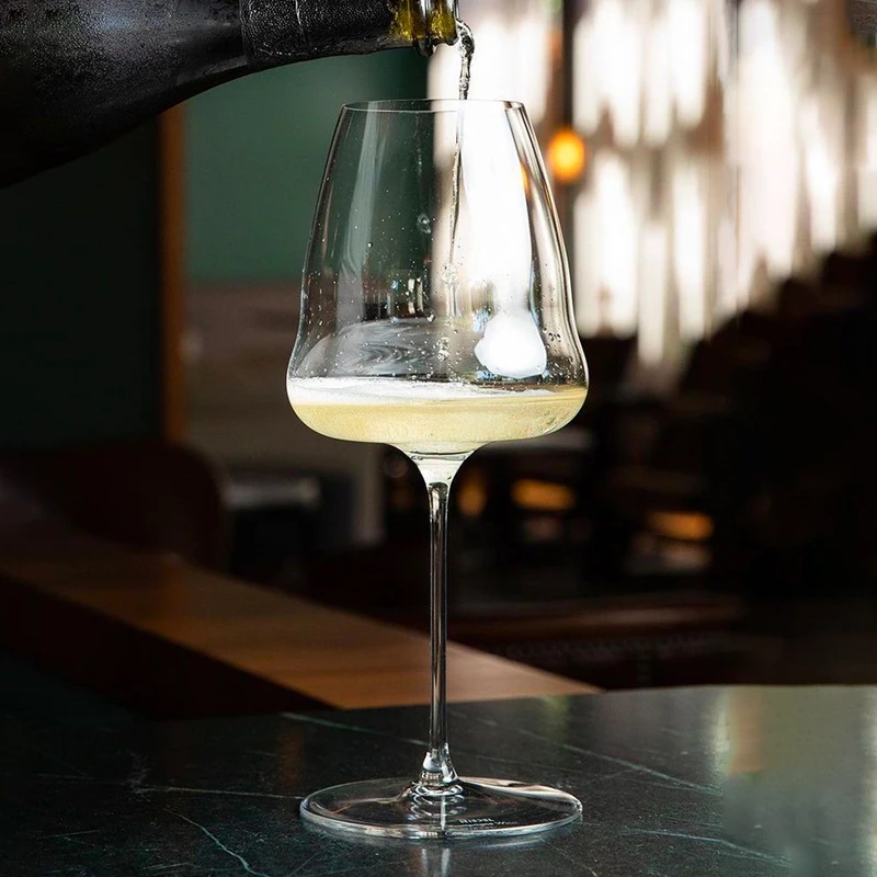 

JINYOUJIA Angel Wings Wine Glasses Austria Style Crystal Wine Glass Wedding Champagne Goblet Bordeaux Sherry Cup