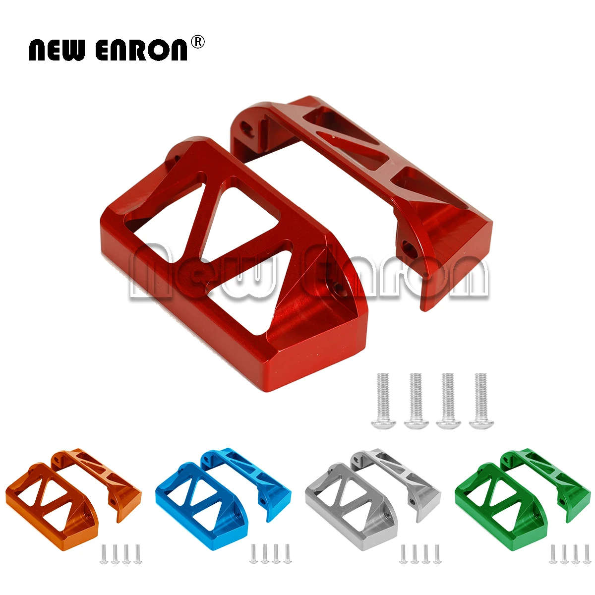 

NEW ENRON 1/10 2Pcs Aluminum Steering Servo Guards Protector #5315 For RC CAR Traxxas E-Revo Revo 2.0 VXL Summit Slayer Pro 4x4