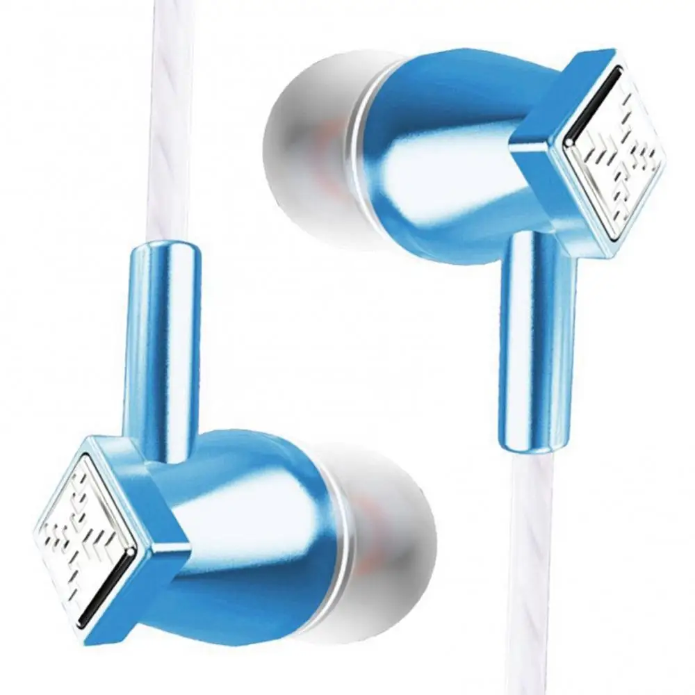 

Universal 3.5mm Wired Earphone In-ear Heavy Bass Music Sport Headset with Mic