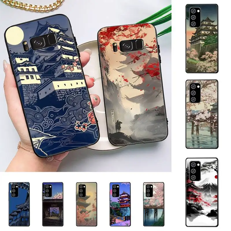 

Ukiyo-e Japanese Style Art Phone Case For Samsung Note 8 9 10 20 pro plus lite M 10 11 20 30 21 31 51 A 21 22 42 02 03
