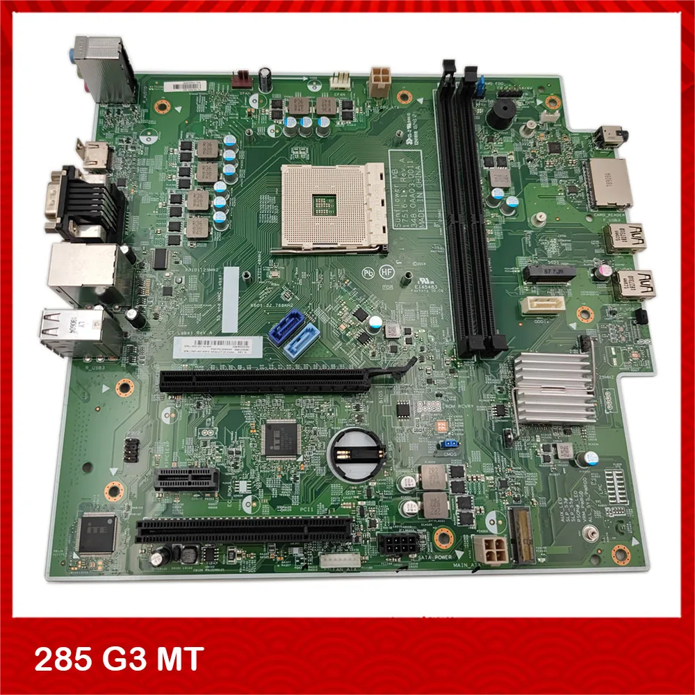 For HP 285 G3 MT  Motherboard  L15931-001 L15931-601 L942023-002 L21723-001 17516-1 Perfect Test Good Quality