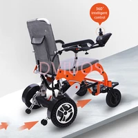good quality handicapped folding motorized power electric wheelchair for disabled
