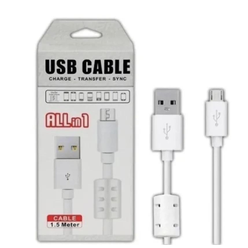 

Micro Usb / V8 Reinforced C Charge And Data Cable/1,5 Metro Filter