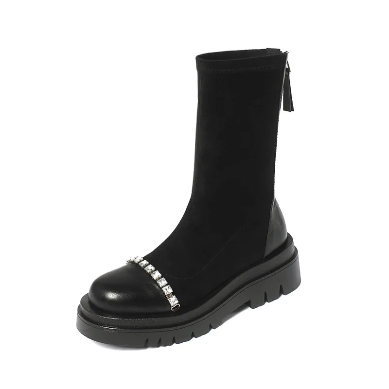 

Женские ботильоны из натуральной кожи, размеры 22-2022 см