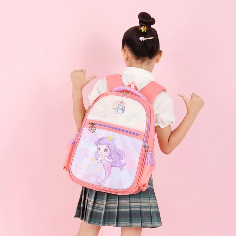 Grade 1-3 Students Girls Mermaid Unicorn Boys Cool Cartoon School Bags 2023 New Children Anime Fashion Backpacks High-capacity