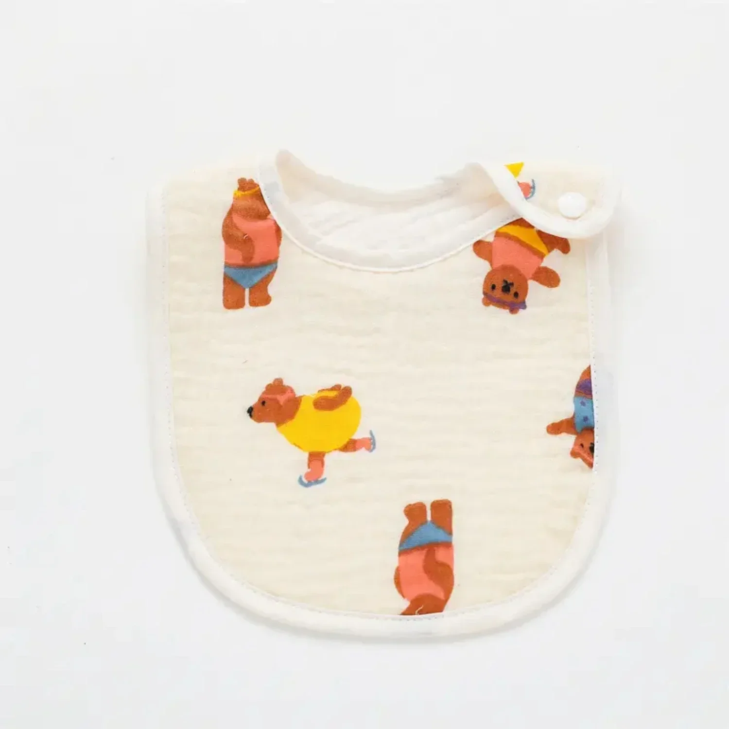 1 упаковка детский хлопковый нагрудник с принтом