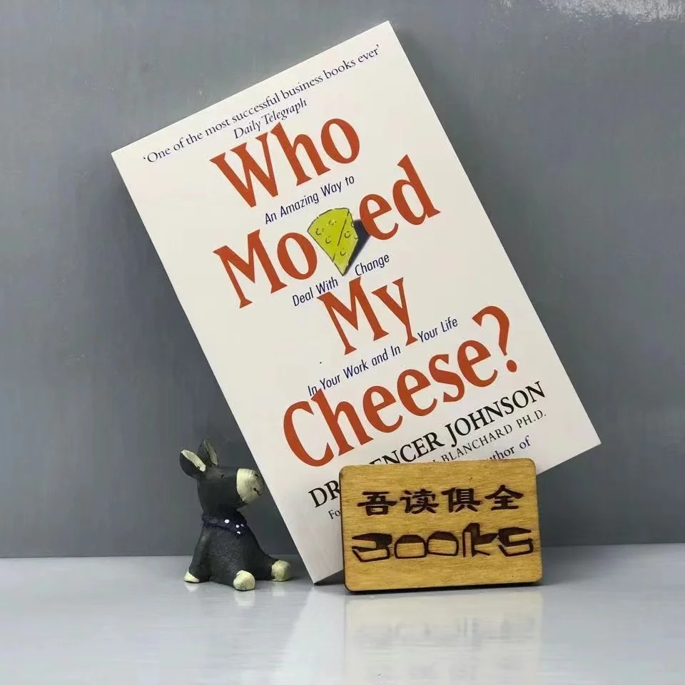 Кто переместил мою сырную английскую версию книги The Novel Book английская Обложка на