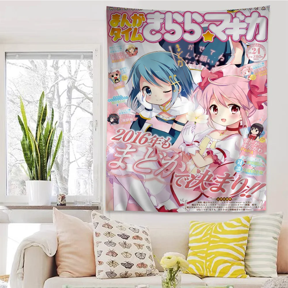 

Puella Magi Madoka Magica гобелен из полиэстера/хлопка Potdemiel