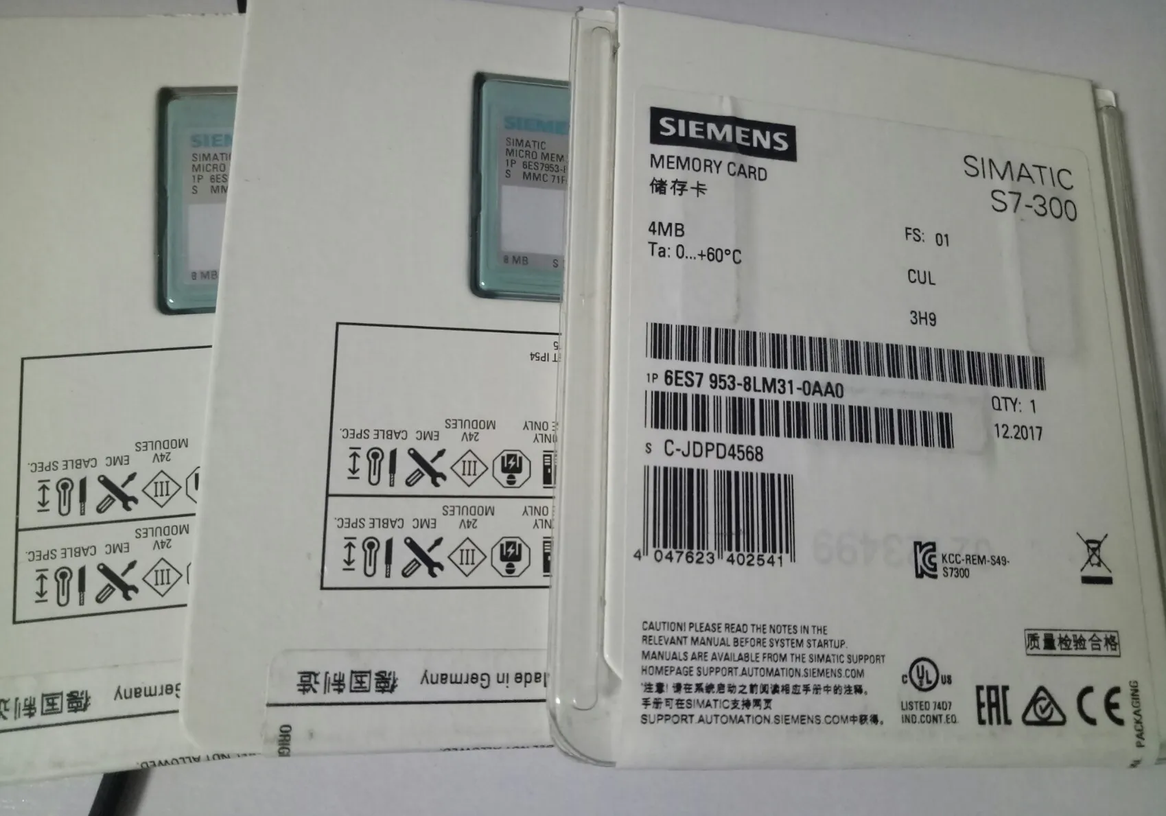 Siemens CPU 1200/1500 SD карта памяти 6ES7 954-8LE03-0AA0/LC/LF/LL02 | Инструменты