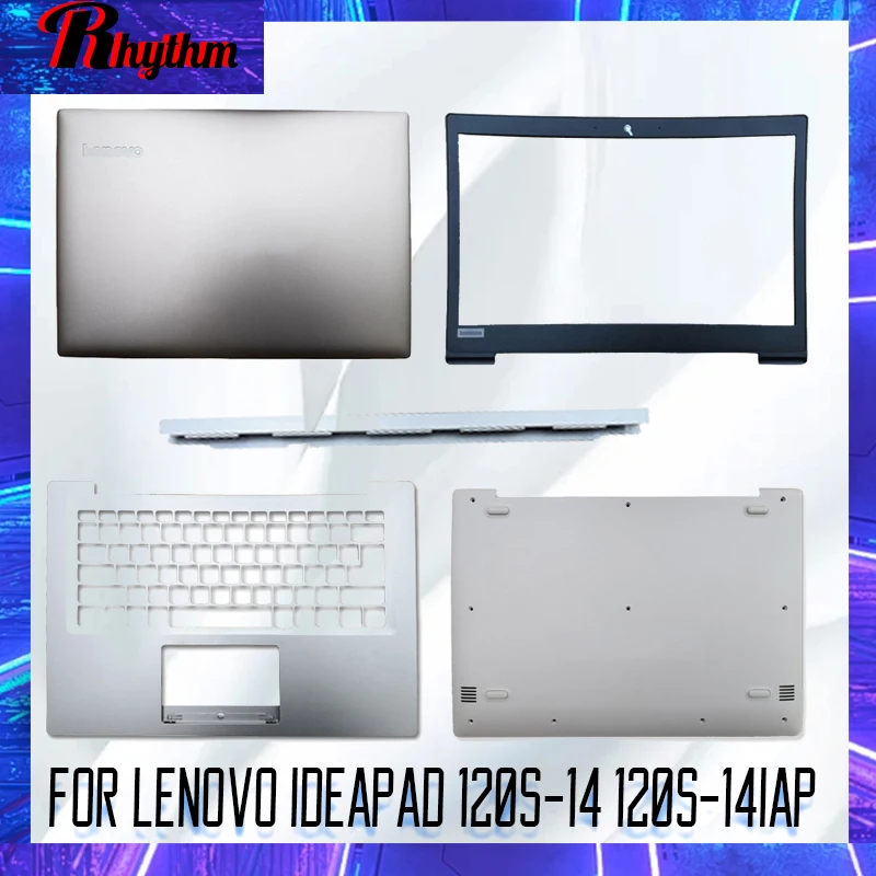 

NEW For lenovo ideapad 120s-14 120S-14IAP Laptop LCD Back Cover/Front Bezel/Palmrest/Bottom Case/Hinge Cover Silver Upper Case