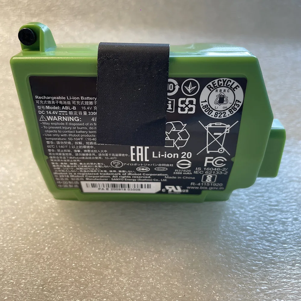 

100% New battery for IROBOT s9 s9+ 9150 9550 ABL-B batteries