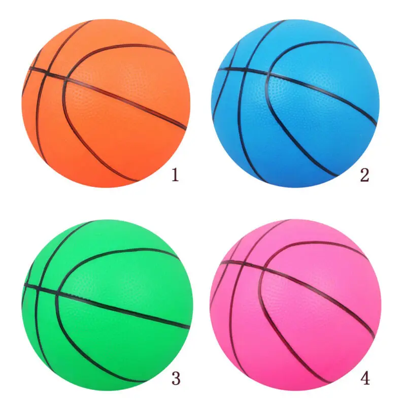 

Mini Basketball Sports Thick Toy Gift 16cm/6.3inch Ball Indoor/Outdoor Inflatable Bouncy Kids PVC Pimpled Rubber