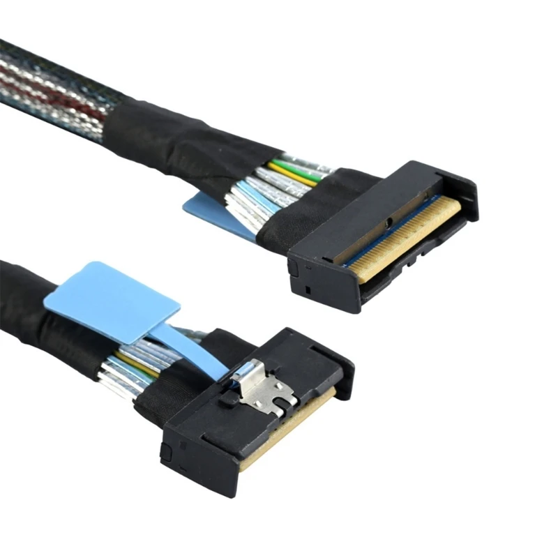 MCIO 8i 74P To 2xSFF 8654 4I Серверный кабель Адаптер внешней видеокарты SFF-8654 4i Адаптерная