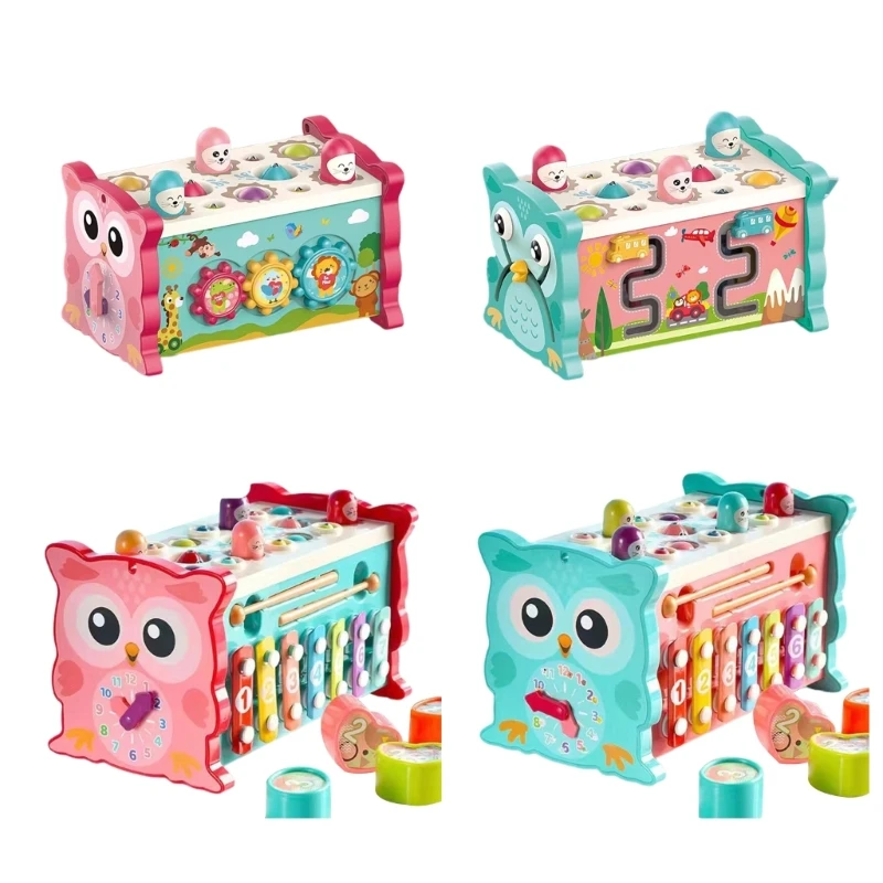 

Whack-a-mole/Digital Clock Cognition Xylophone Playing Toy for Kids Developments