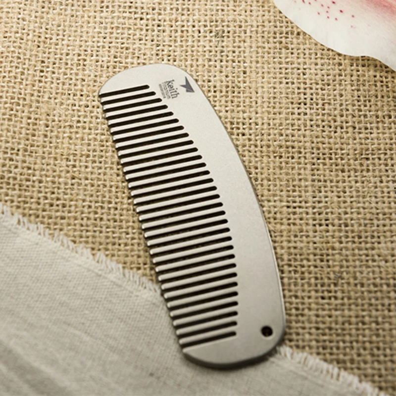 Титановая дорожная расческа Keith Outdoor EDC