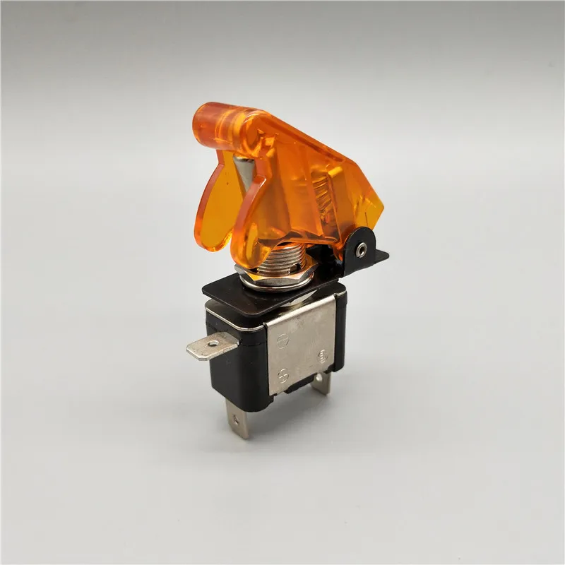 

Красный, синий, зеленый, желтый, белый, автомобильный, лодка, грузовик, светодиодный тумблер с подсветкой и защитной крышкой для самолета, 12V20A