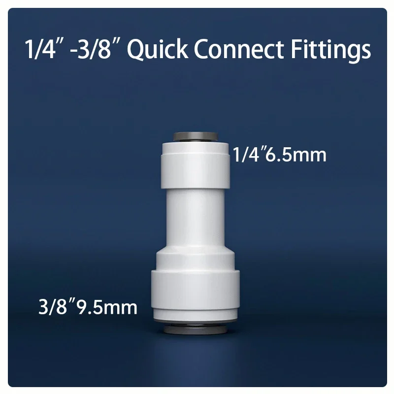 

Пластиковый быстросъёмный фитинг для воды 3/8"